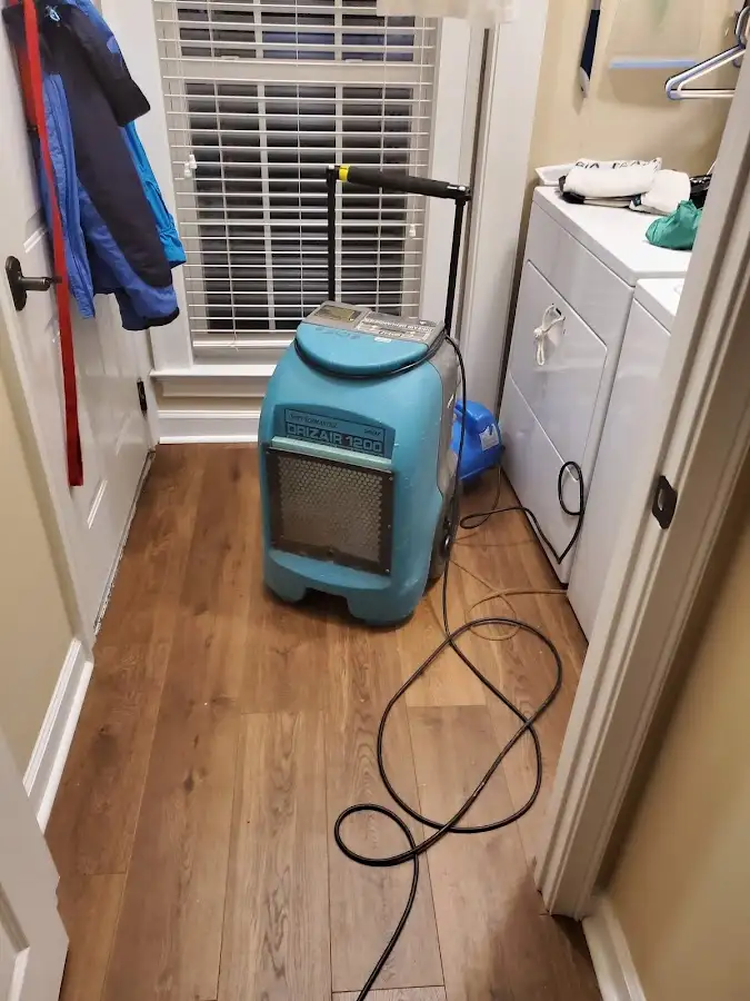 Commercial dehumidifier deployed for Flood Damage Cleanup in Mukwonago