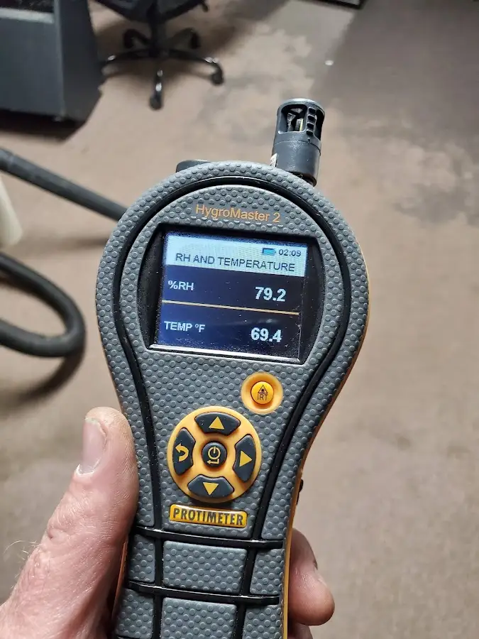 Moisture meter humidity assessment for Fire & Smoke Damage Restoration in Mukwonago